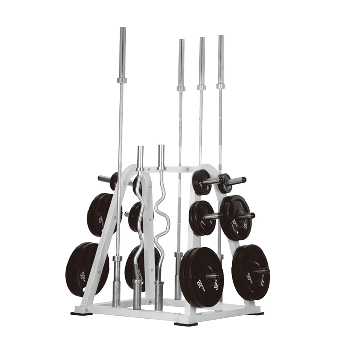 Plates And Bars Storage Rack R010