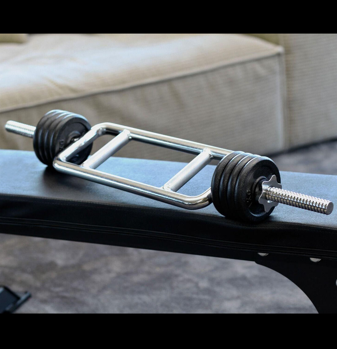Regular Bar RB34T Threaded Triceps Bar