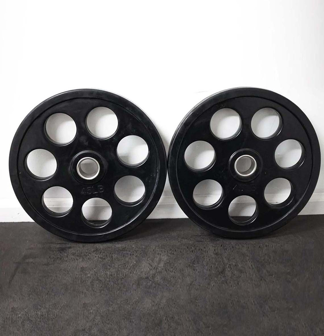 7-Holes Rubber Weight Plate RCP1012