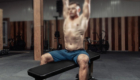 Flat Weight Bench With Dumbbell Rack WB119