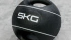 Rubber Med Ball With Handles SF8220