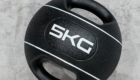 Rubber Med Ball With Handles SF8220