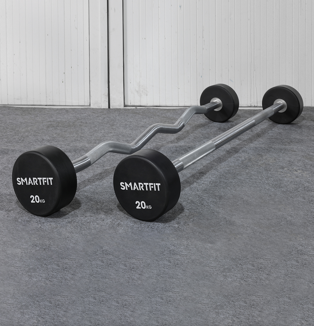 Urethane Fixed Weight Barbells-Curl BS021