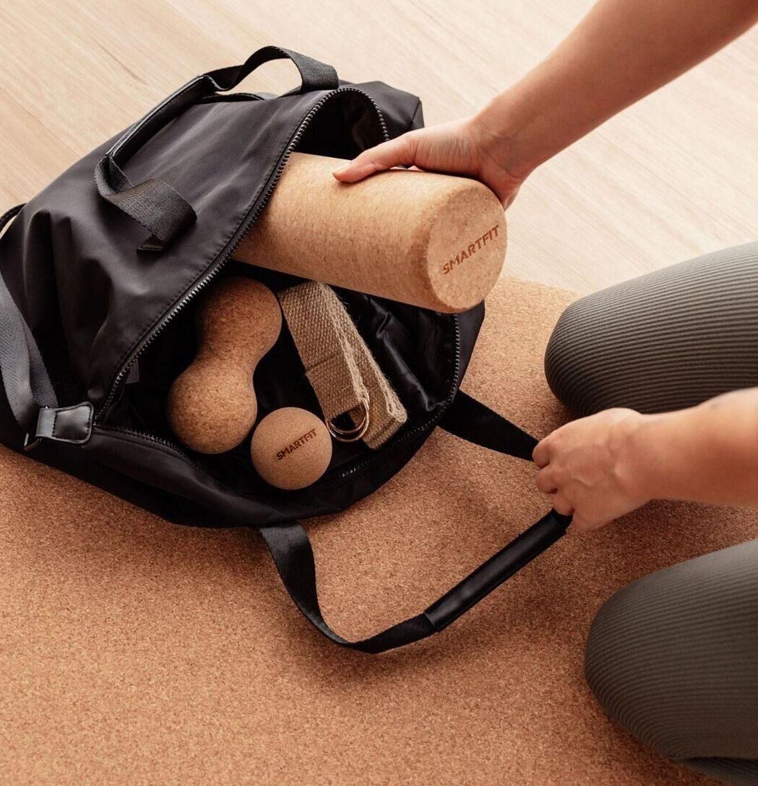 Cork Massage Roller SF8255
