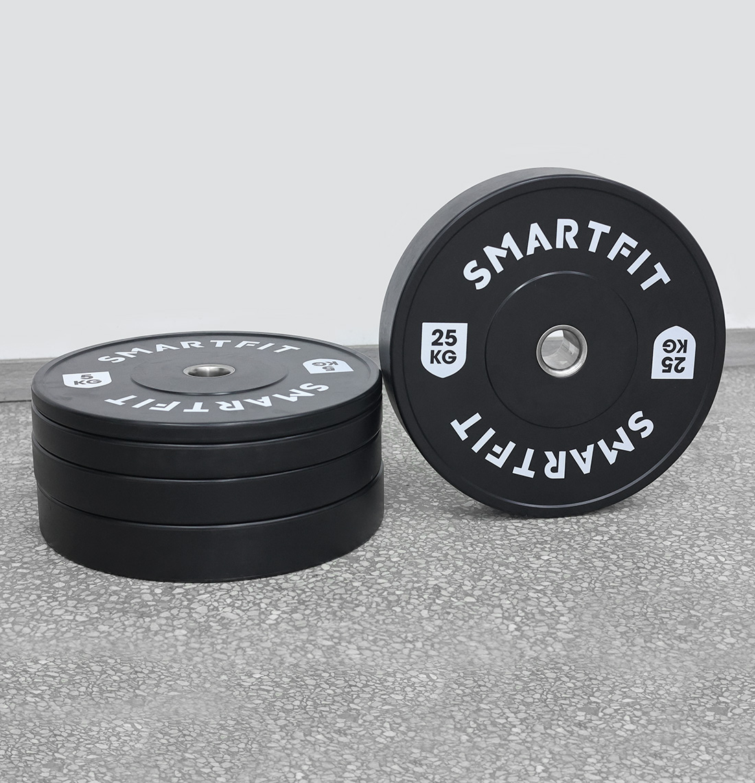 Black Bumper Plate BP001