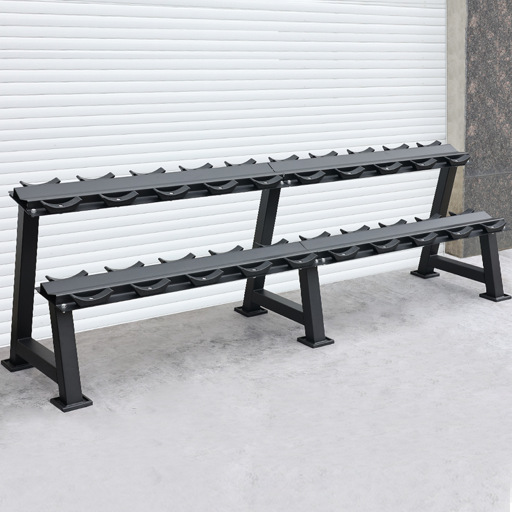 Two Tier Dumbbells Storage Rack R016