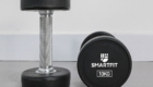 Solid Steel PU Dumbbells PUD018