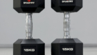 Rubber Hex Dumbbell DBR003B